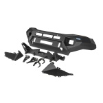 Bullbar HD, bara fata pentru Toyota Hilux Vigo 2011-2015, din aluminiu, fara proiectoare led, Rival