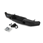 Bullbar HD, bara spate pentru Toyota Hilux Vigo 2011-2015, din aluminiu, fara proiectoare led, Rival - imagine 2