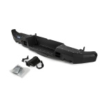 Bullbar HD, bara spate pentru Toyota Hilux Executive/Rocco 2018-, din aluminiu, fara proiectoare led, Rival