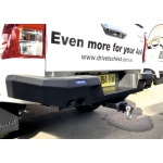 Bullbar HD, bara spate pentru Toyota Hilux Executive/Rocco 2018-, din aluminiu, fara proiectoare led, Rival - imagine 3