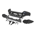 Bullbar HD, bara fata pentru Toyota Hilux Executive/Rocco 2018-, din aluminiu, cu proiectoare led, Rival