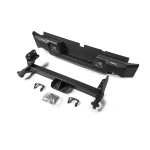 Bara protectie spate HD pentru Isuzu D-Max 2012-, din aluminiu, cu proiectoare led, Rival - imagine 2