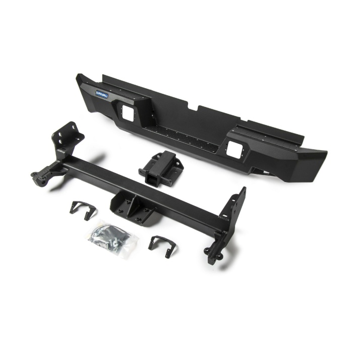 Bara protectie spate HD pentru Isuzu D-Max 2012-, din aluminiu, fara proiectoare led, Rival - imagine 2