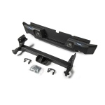 Bara protectie spate HD pentru Isuzu D-Max 2012-, din aluminiu, cu proiectoare led, Rival