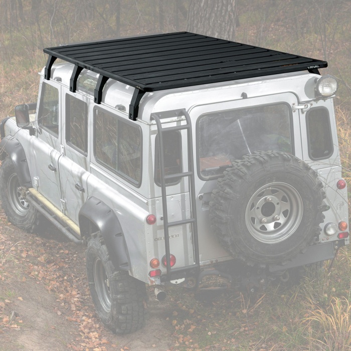Kit portbagaj modular, roofrack platforma pentru LAND ROVER DEFENDER 110 1990 - 2016, din aluminiu Rival - imagine 2
