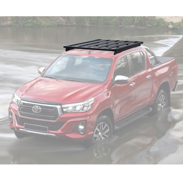 Kit portbagaj modular, roofrack platforma pentru TOYOTA HILUX REVO, ROCCO 2015-, din aluminiu Rival - imagine 2