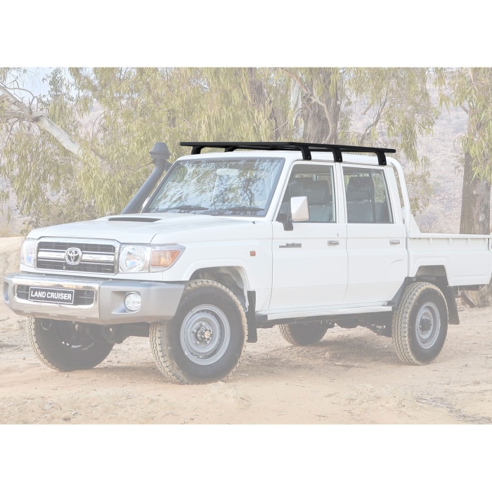 Kit portbagaj modular, roofrack platforma pentru TOYOTA LAND CRUISER 79 2007-, din aluminiu Rival - imagine 2