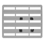 Prindere acorare incarcatura pentru portabgaj, roofrack Rival, din aluminiu - imagine 5