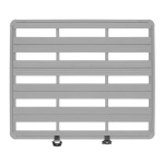 Suport universal LEDbar, roiectoare pentru portabgaj, roofrack Rival, din otel inoxidabil - imagine 5
