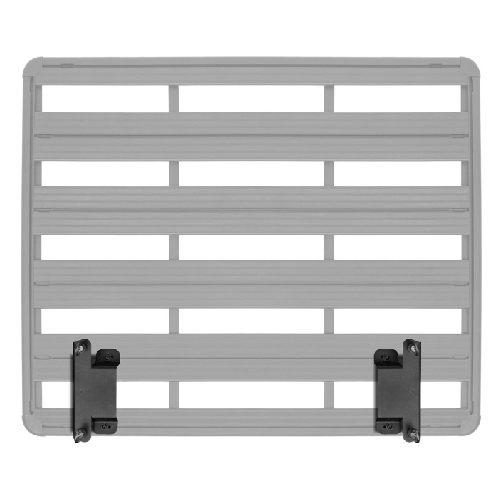 Suporti orizontali rampe recuperare pentru portabgaj, roofrack Rival, din aluminiu - imagine 5