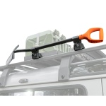 Suport lopata pentru portabgaj, roofrack Rival, din otel inoxidabil