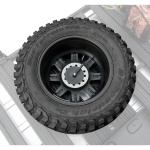 Suport roata rezerva pentru portabgaj, roofrack Rival, din otel inoxidabil