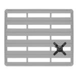 Suport roata rezerva pentru portabgaj, roofrack Rival, din otel inoxidabil - imagine 2