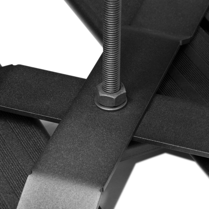 Suport roata rezerva pentru portabgaj, roofrack Rival, din otel inoxidabil - imagine 8