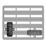 Suport pentru o canistra pentru portabgaj, roofrack Rival, din aluminiu - imagine 7