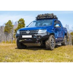 Bara fata HD Rival din aluminiu - Volkswagen Amarok 2010-2016, 2016-, toate motorizarile, cu LED - imagine 2