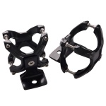 Suporti montaj LEDbar, Proiectoare pentru bullbar, portbagaj, rollbar sau rollcage, diametru maxim 76mm, model x, Play Xtreme