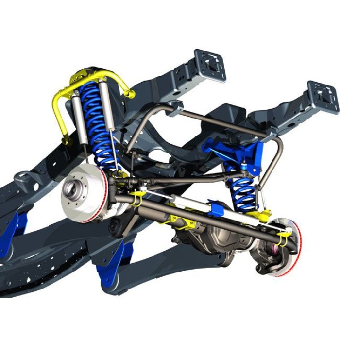 Kit inaltare suspensie FORD F250 4WD 05-07 - Rough Country Lift +150mm - imagine 3