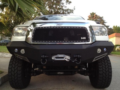 Bara fata cu suport troliu Toyota Tundra 07-14 Smittybilt - imagine 4
