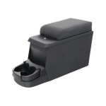 Consola / Cotiera centrala Security Stereo Smittybilt Neagra - Jeep Wrangler YJ - imagine 2