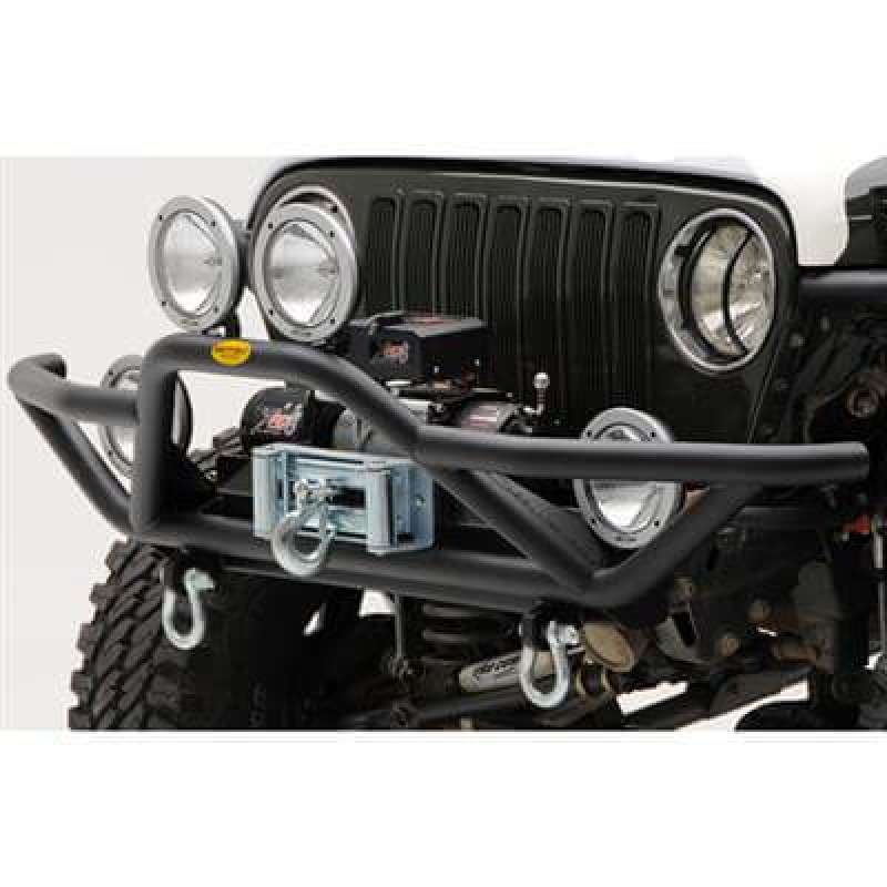 32778_SB76721_Smittybilt_zderzak_przedni_rurowy_front_tubular_bumper_Jeep_Wrangler_YJ_TJ_offex Bullbar Jeep Wrangler YJ otel Smittybilt - imagine 1