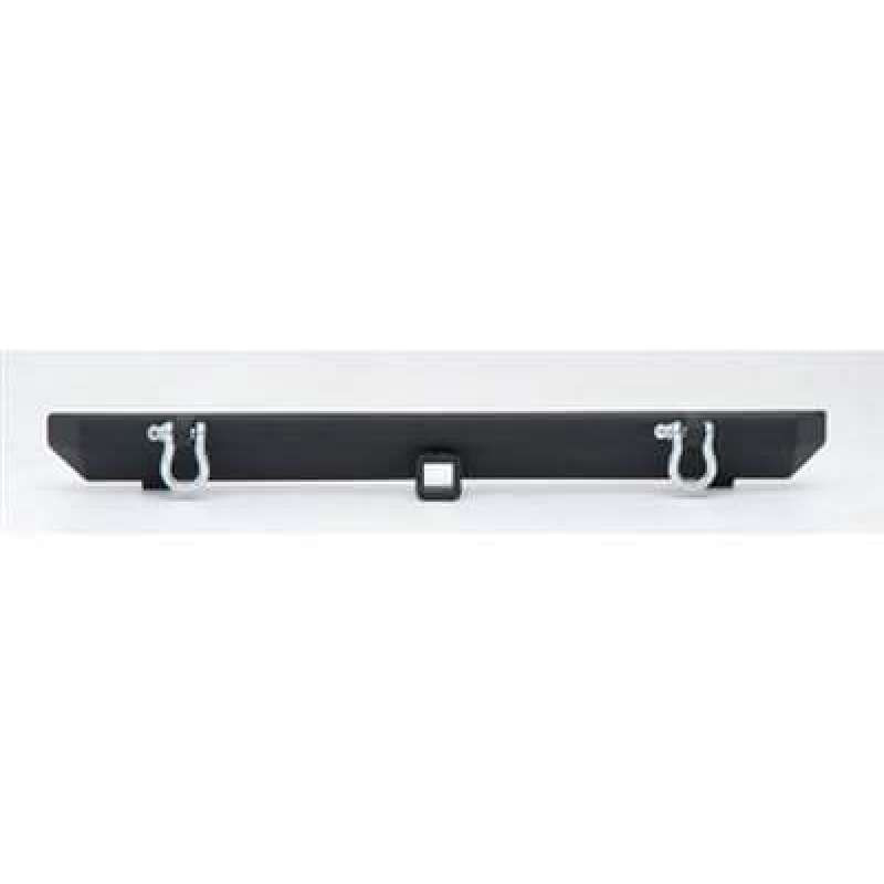 32782_SB76750D_Smittybilt_rear_bumper_Classic_Rock_Crawlwer_d-rings_zderzak_tylny_szekle_Jeep_Wrangler_YJ_Offex Bara spate cu suport si ochete Smittybilt - Jeep Wrangler YJ - imagine 1