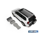 Kit scut aluminiu 3 piese Toyota Land Cruiser Prado 2007-2009 6 mm Rival 23333.5789.1.6