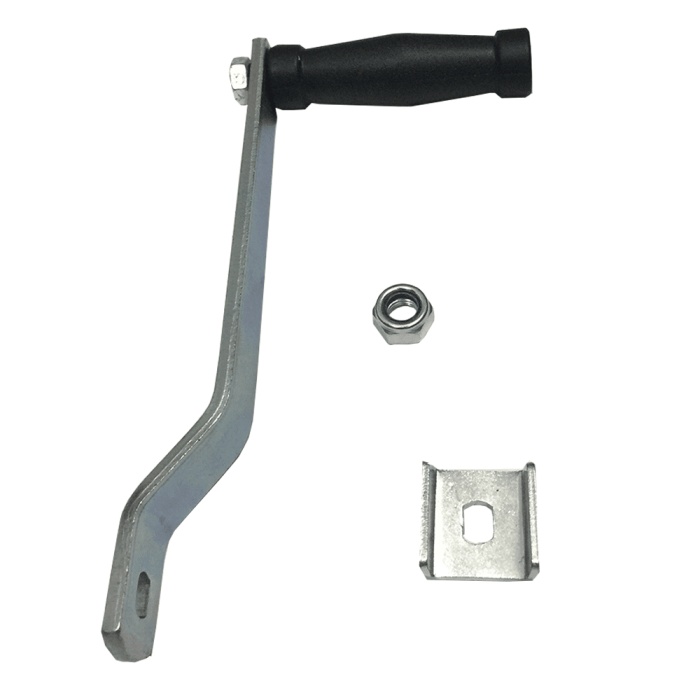 Troliu manual 1100 kg, cablu de otel Lift Winch - imagine 4