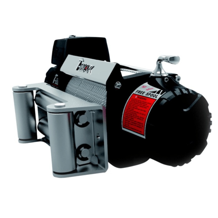 Troliu auto T-Max X-Power 12500lbs, 12V, cablu otel - imagine 4