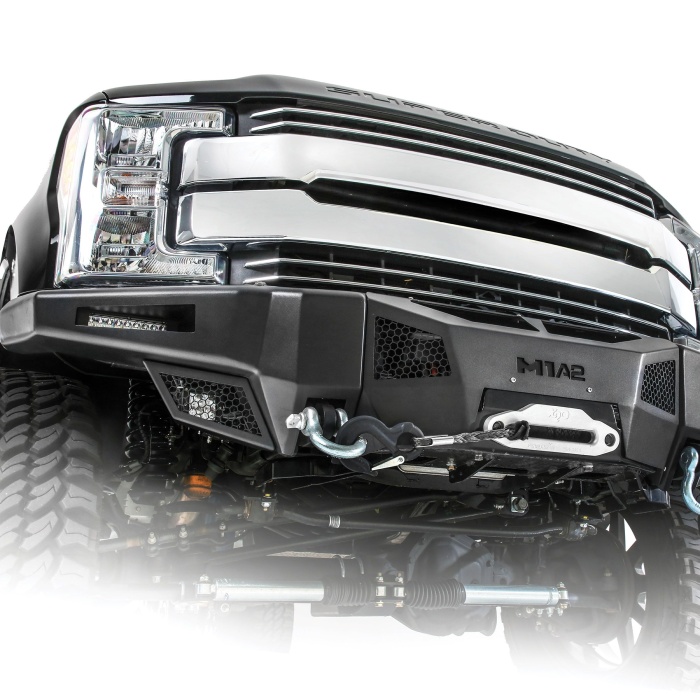 Bara fata modulara heavy-duty Smittybilt M1A2 - F-250 17-18 - imagine 6