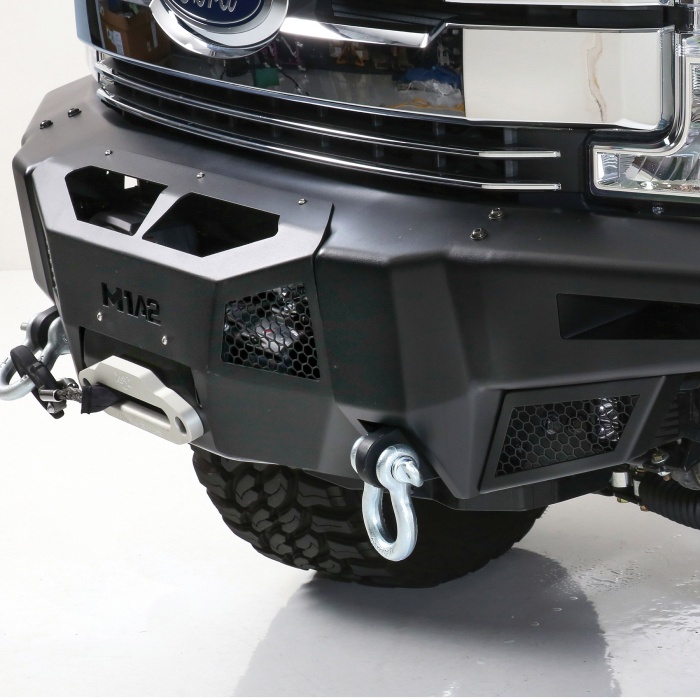 Bara fata modulara heavy-duty Smittybilt M1A2 - FORD F-150 15-18 - imagine 4