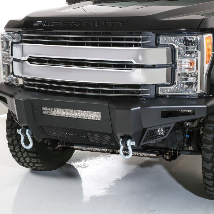 Bara fata modulara heavy-duty Smittybilt M1A2 - FORD F-150 15-18 - imagine 2
