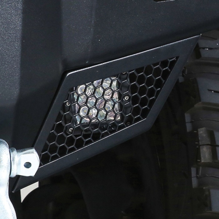 Bara fata modulara heavy-duty Smittybilt M1A2 - Dodge Ram 1500 09-18 - imagine 2