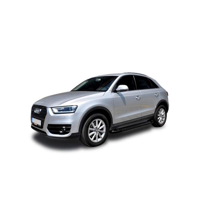 Praguri Laterale Audi Q3 [11 ->] - ARP Artemis Grey Black - imagine 10