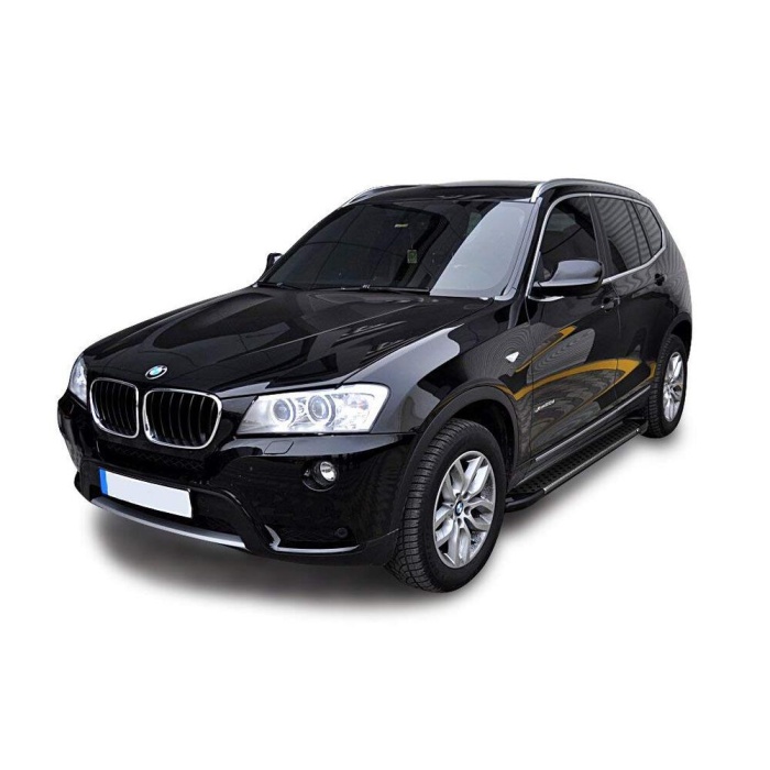 Praguri Laterale BMW X3 [13 ->] - ARP Artemis Grey Black - imagine 7