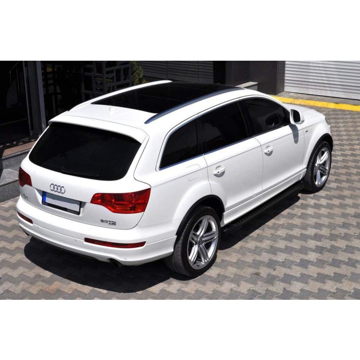 Praguri Laterale Audi Q7 [04-14] - ARP Artemis Black - imagine 10