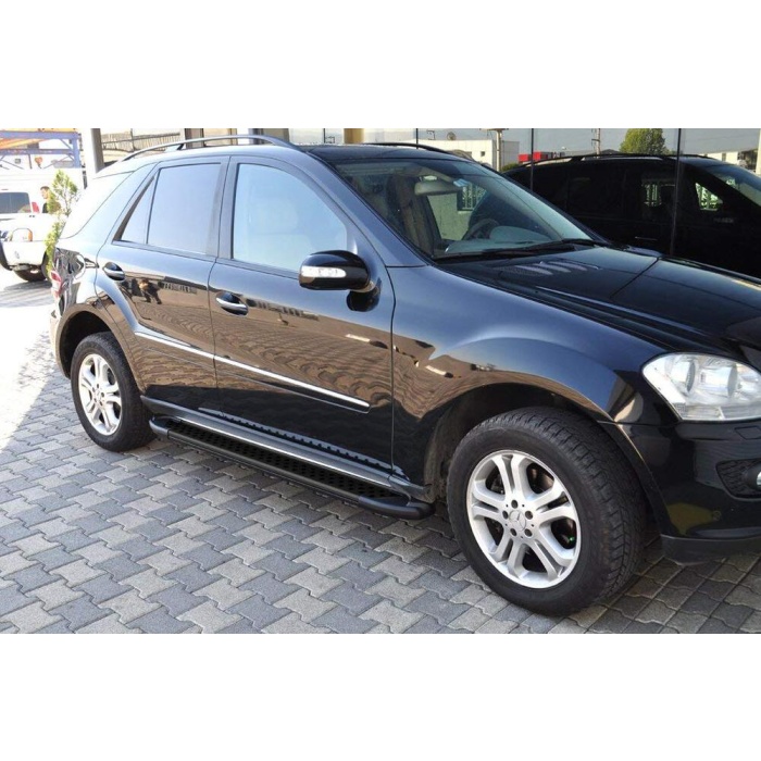 Praguri Laterale Mercedes W 164 ML [06 ->] - ARP Artemis Grey Black - imagine 6