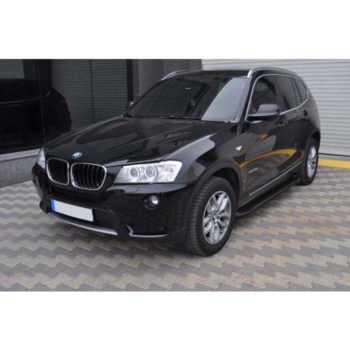 Praguri Laterale BMW X3 [13 ->] - ARP Artemis Grey Black - imagine 10