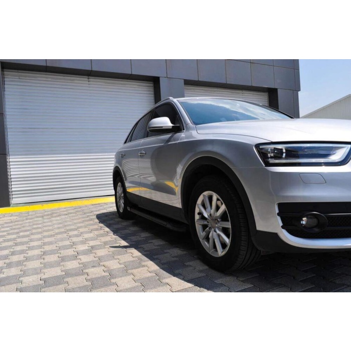 Praguri Laterale Audi Q3 [11 ->] - ARP Artemis Grey Black - imagine 9