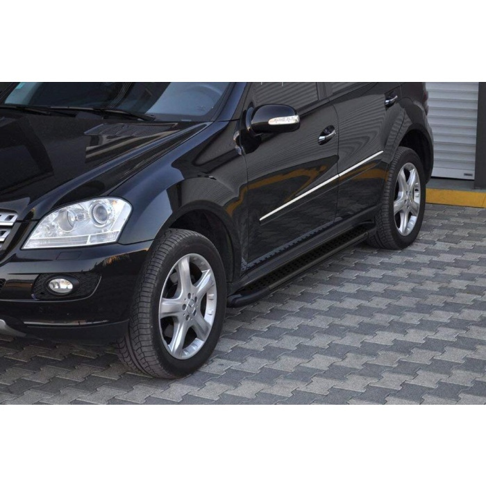 Praguri Laterale Mercedes W 164 ML [06 ->] - ARP Artemis Black - imagine 6
