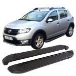Praguri Laterale Dacia Stepway [13 ->] - ARP Artemis Grey Black - imagine 8