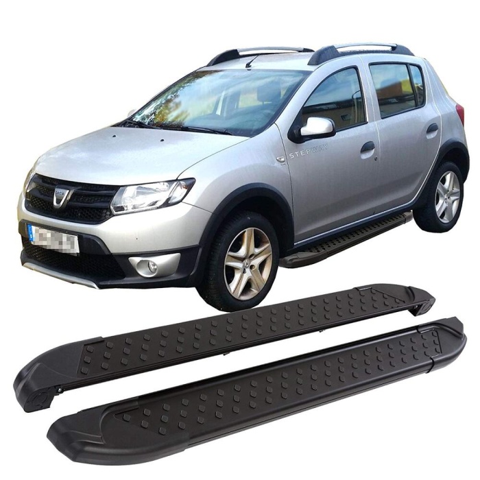 Praguri Laterale Dacia Stepway [13 ->] - ARP Artemis Grey Black - imagine 8