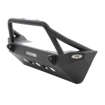 Bara fata Jeep Wrangler JK din otel cu placa pentru troliu SMITTYBILT - imagine 4