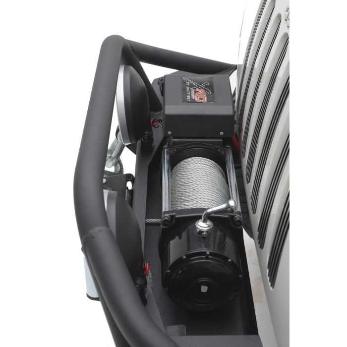 Bara fata Jeep Wrangler JK din otel cu placa pentru troliu SMITTYBILT - imagine 3