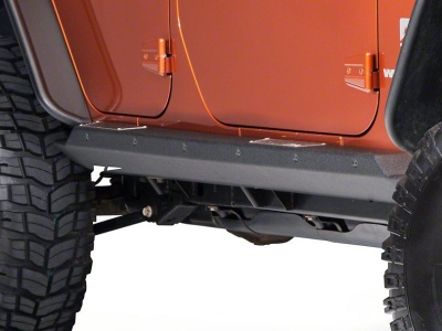 Praguri laterale Jeep Wrangler Jk 4 usi - Smittybilt XRC ROCK GUARDS SIDE ARMOR - imagine 3