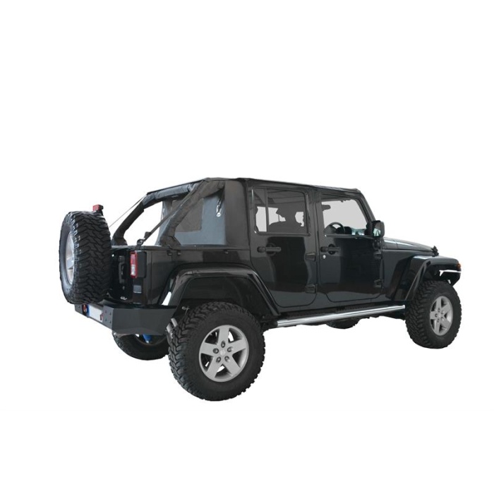 Soft top portbagaj - Jeep Wrangler JK 4 usi - imagine 3