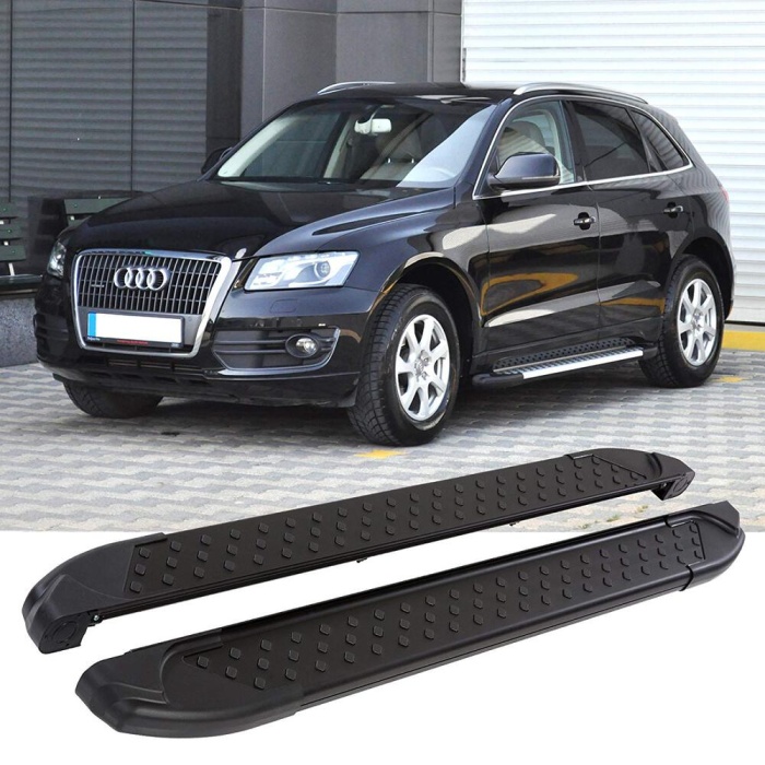 Praguri Laterale Audi Q5 [09 ->] - ARP Artemis Black - imagine 11