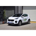 Praguri Laterale Kia Sportage [16 ->] - ARP Artemis Grey Black - imagine 7