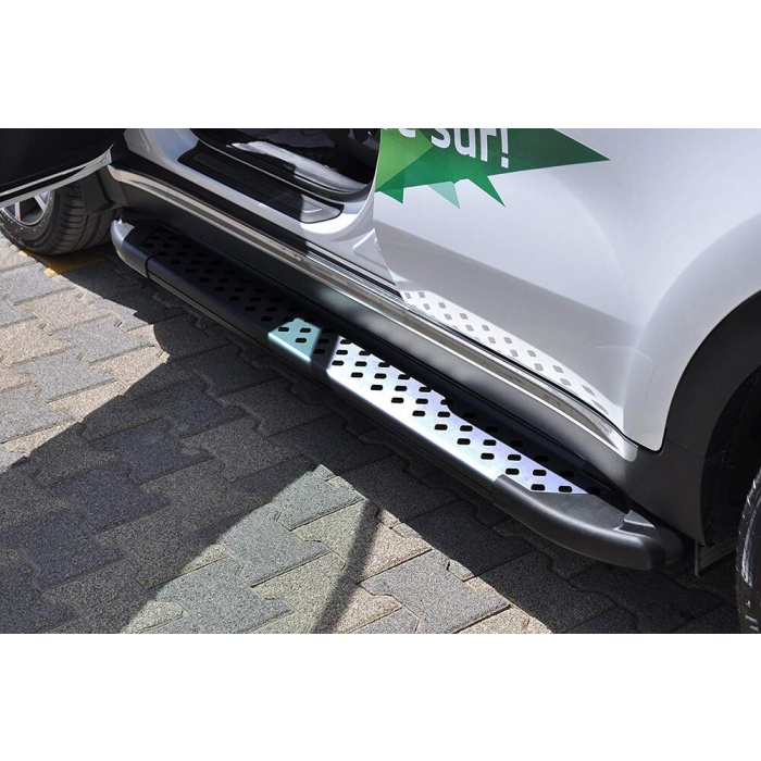 Praguri Laterale Kia Sportage [16 ->] - ARP Artemis Grey Black - imagine 9