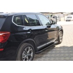 Praguri Laterale BMW X3 [13 ->] - ARP Artemis Black - imagine 8